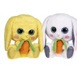 Glitter bunnies | glitter konijn | glitter ogen | super zacht knuffel konijn| 25 CM |